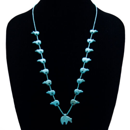 Collier Ours Turquoise