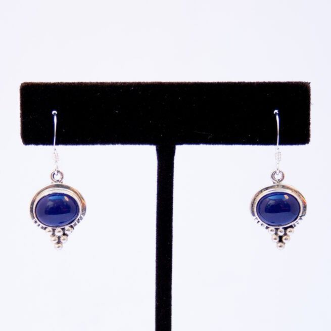Petites Boucles d'Oreilles Lapis Lazuli