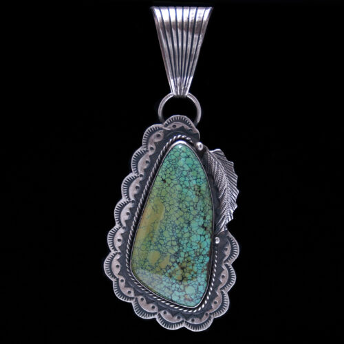 Large Kee Cook Turquoise Pendant