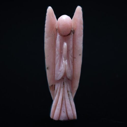Large Pink Angel Carving