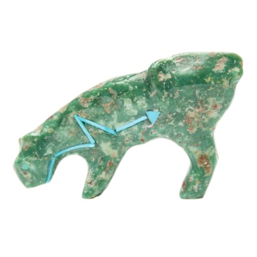 Figurine Zuni Jaguar Turquoise