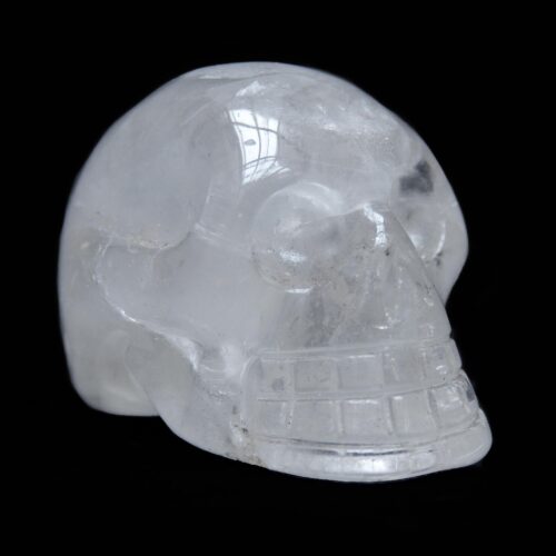 Petite Sculpture Crâne Cristal de Roche