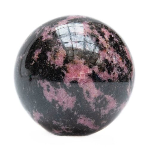 Small Rhodonite Crystal Ball