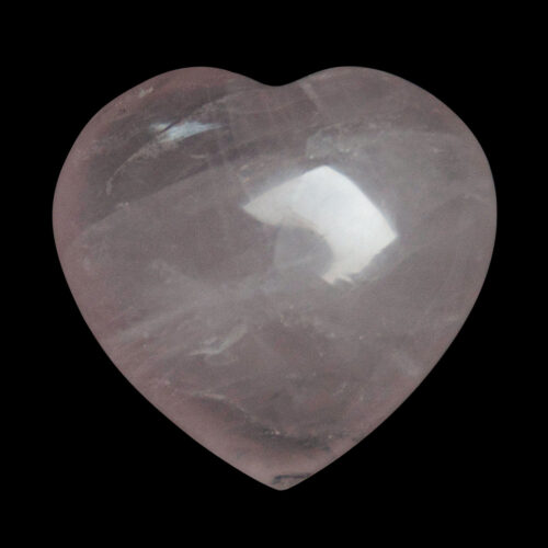 Small Rose Quartz Crystal Heart