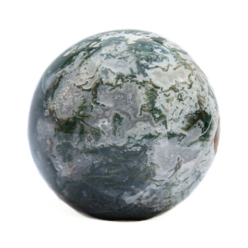 Large Moss Agate Crystal Ball