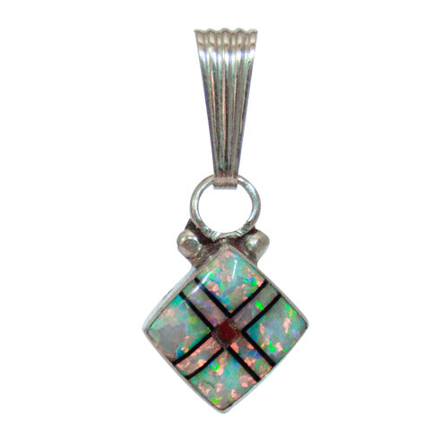 Opal Gift Box Pendant