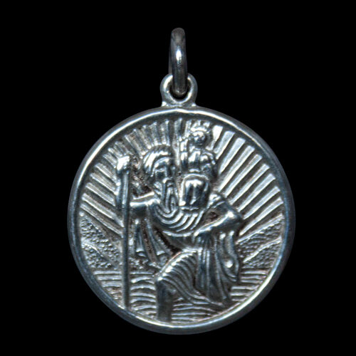 St Christopher Silver Medallion