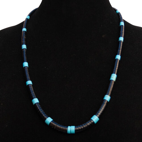 Black Blue Native Necklace