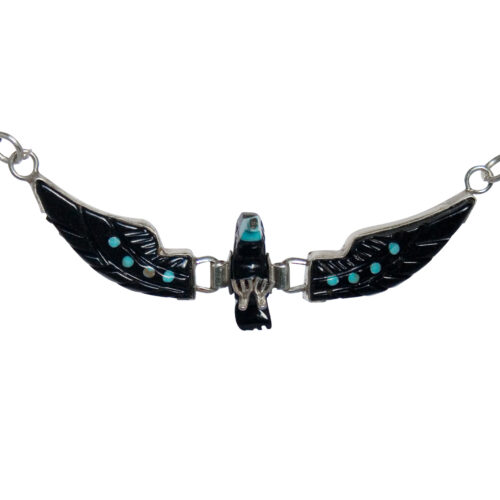 Black Eagle Spirit Necklace