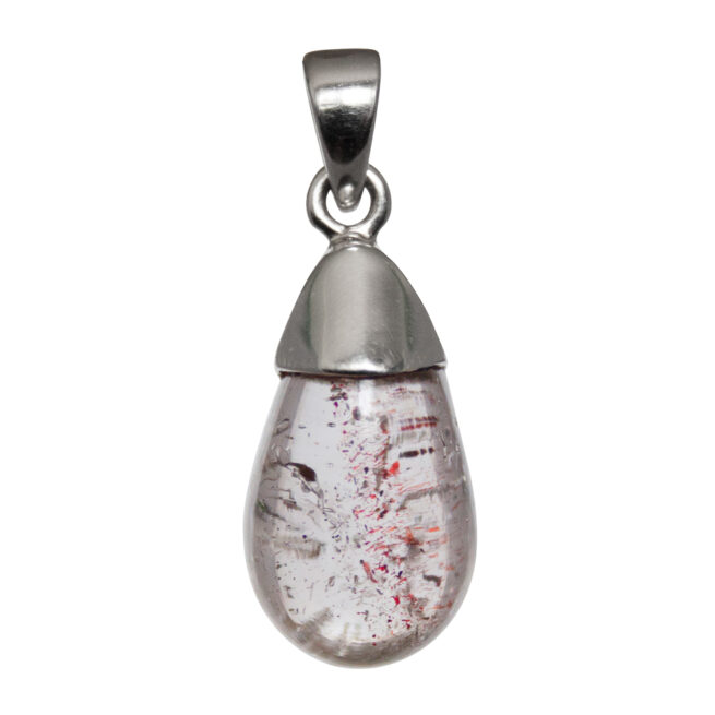 Teardrop Super Seven Silver Pendant