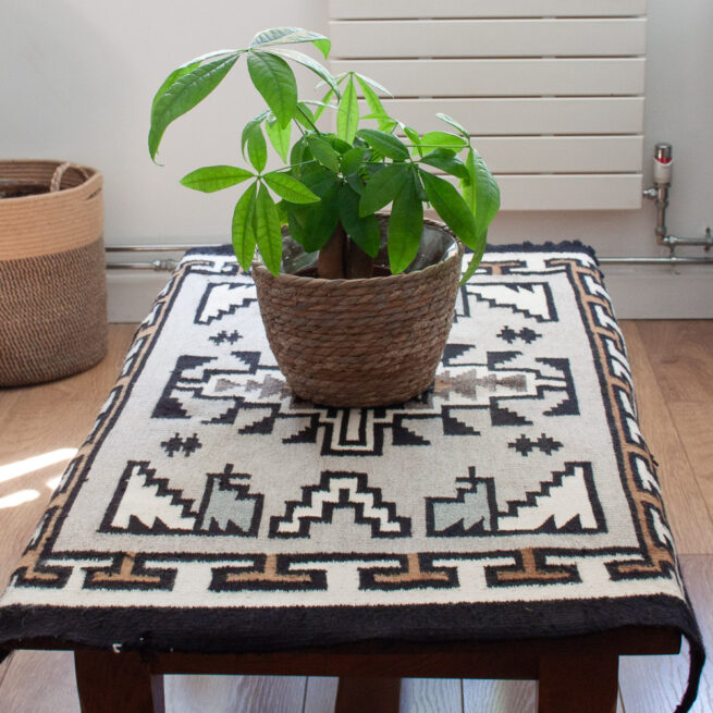 1970s Ganado Handwoven Navajo Rug