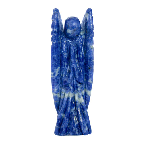Blue Sodalite Angel Carving