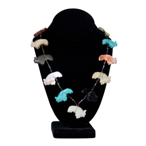 Buffalo Zuni Animal Necklace