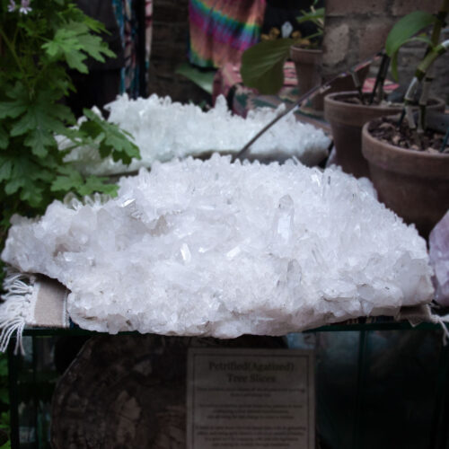 Giant Mt Ida Quartz Cluster Specimen