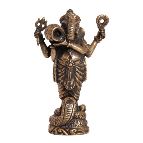 Jar Carrying Ganesh Brass Statue