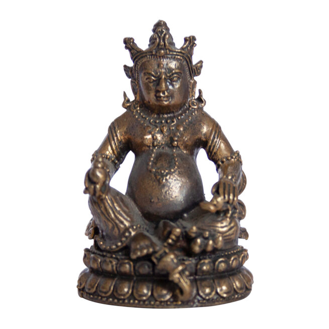 Kubera God Wealth Brass Statue