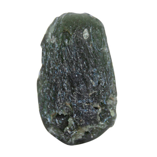 Large Real Green Moldavite Nugget