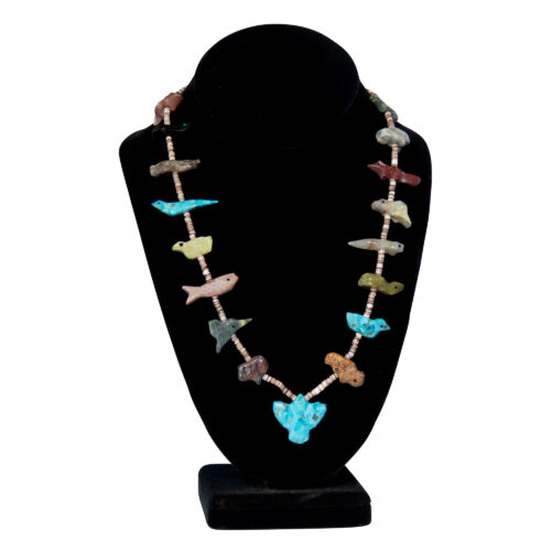 Matt Mitchell Multicolour Zuni Animal Necklace