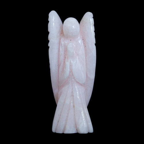 Pink Opal Angel Carving