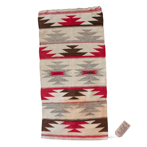 1920s Crystal Region Navajo Saddle Blanket