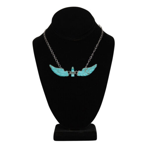 Ben Livingston Turquoise Eagle Necklace - Small