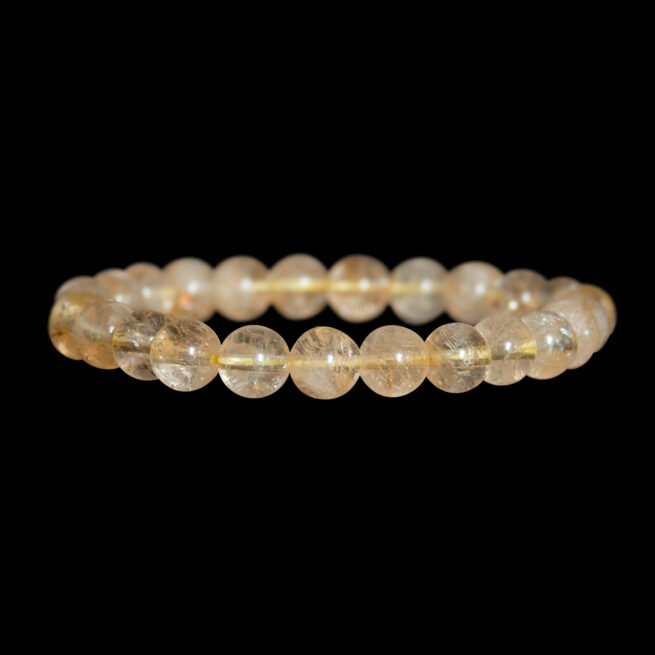 Citrine Beaded Power Bracelet