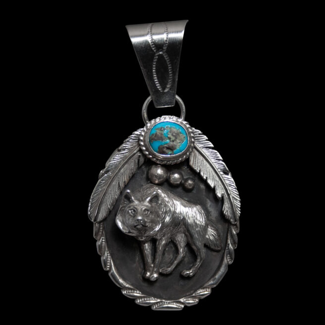 Darren Morgan Wolf Pendant