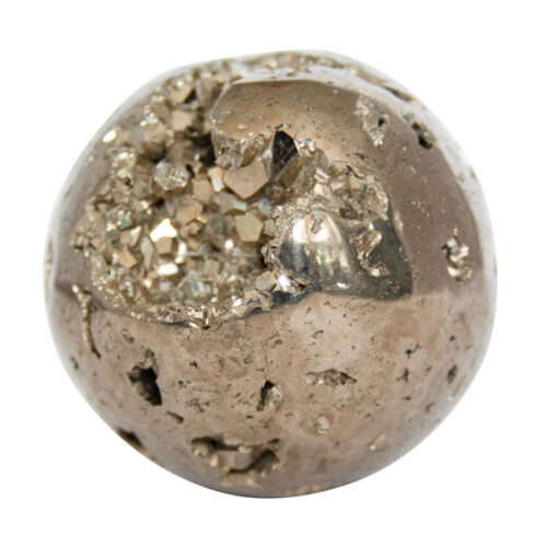 Golden Pyrite Crystal Ball