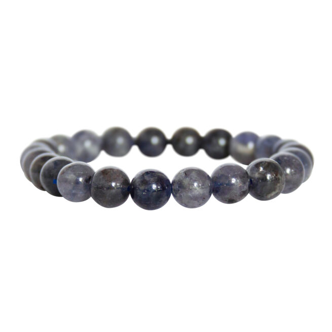 Iolite Beaded Power Bracelet