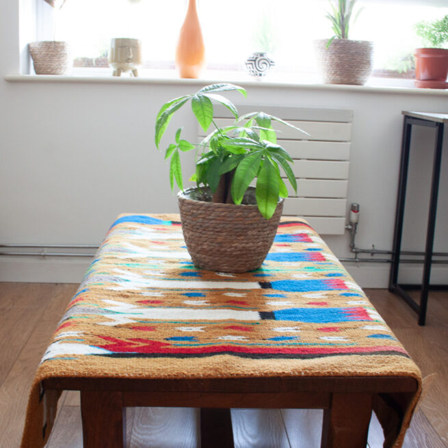 Louise Werito Navajo Yei Rug Weaving