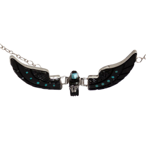 Navajo Black Eagle Necklace - Small