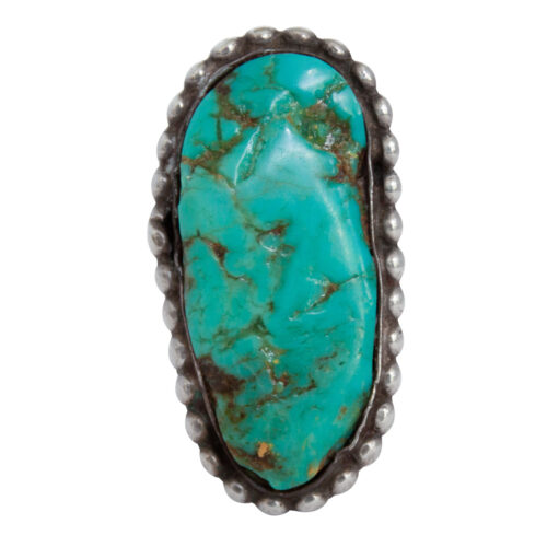 Old Classic Navajo Turquoise Ring