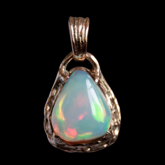 9K Gold Opal Pendant