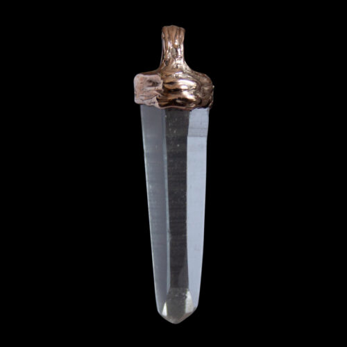 9K Gold Quartz Talisman