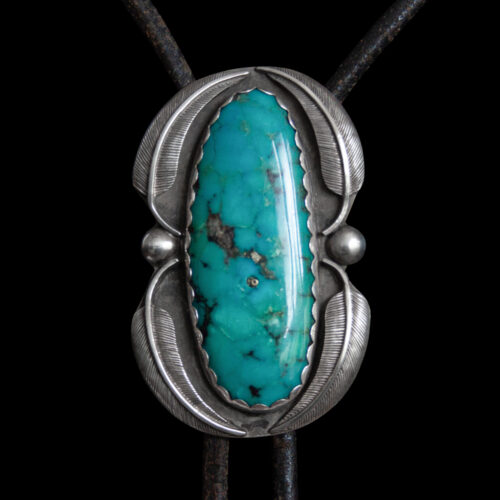 Vintage Turquoise Bolo Tie