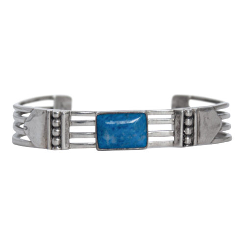 Denim Lapis Navajo Bracelet