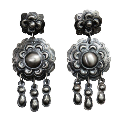 Gabrielle Yazzie Silver Earrings