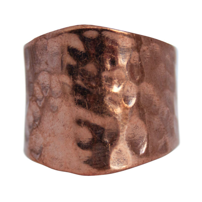 Hammered Copper Navajo Ring