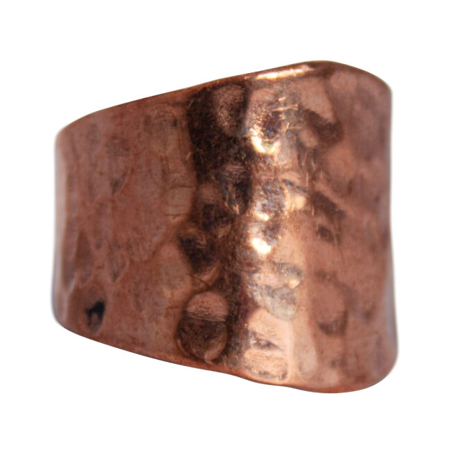 Hammered Copper Navajo Ring - Image 2