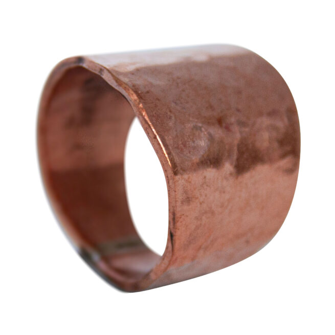 Hammered Copper Navajo Ring - Image 4