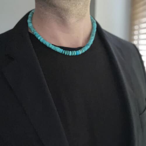 Kevin Garcia Blue Turquoise Necklace