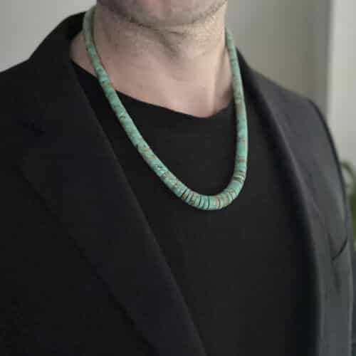 Kevin Garcia Green Turquoise Necklace