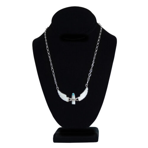 Mini White Eagle Necklace