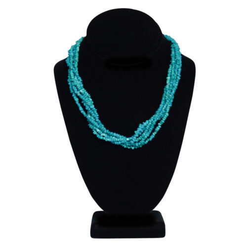 Multistrand Turquoise Choker Necklace