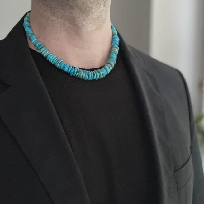 Navajo Turquoise Choker Necklace