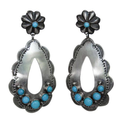 Rita Lee Turquoise Earrings