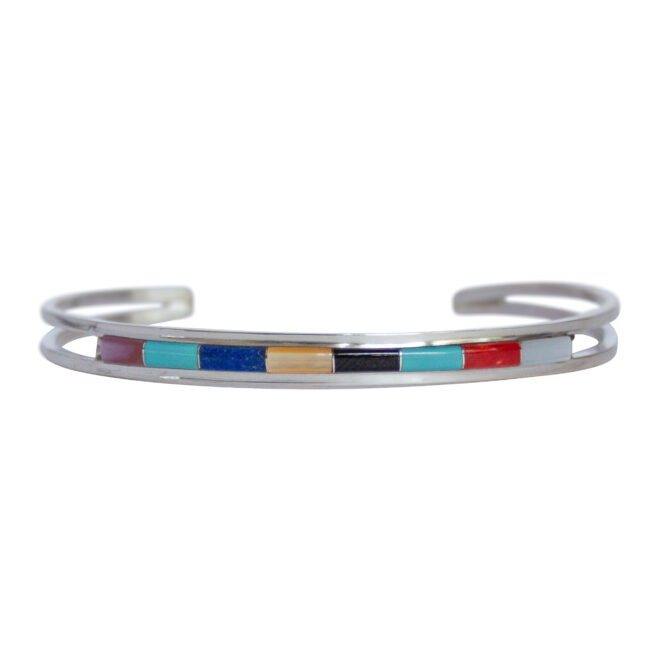 Single-Row Multicolour Bracelet