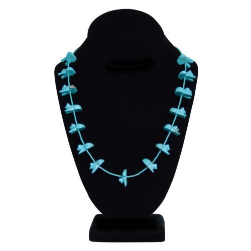 Zuni Frog Turquoise Necklace