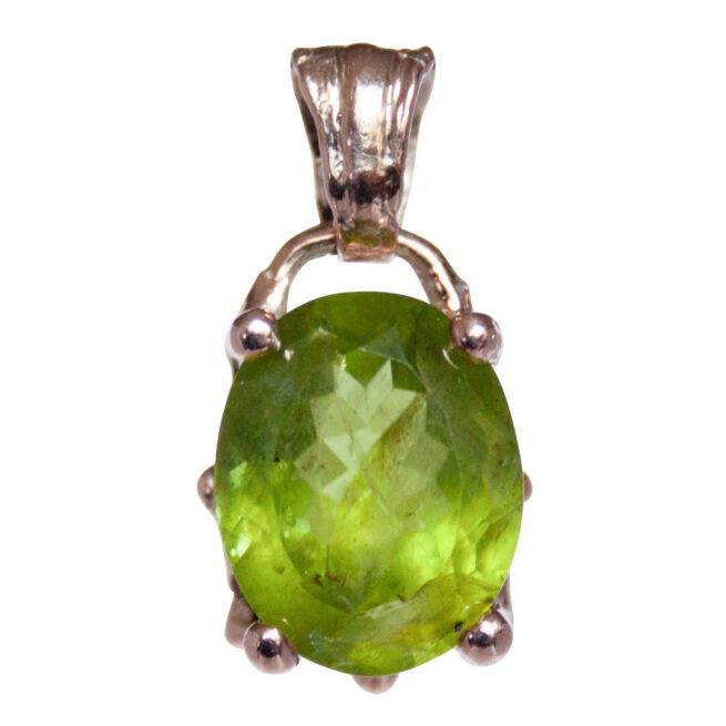 9K Gold Peridot Talisman