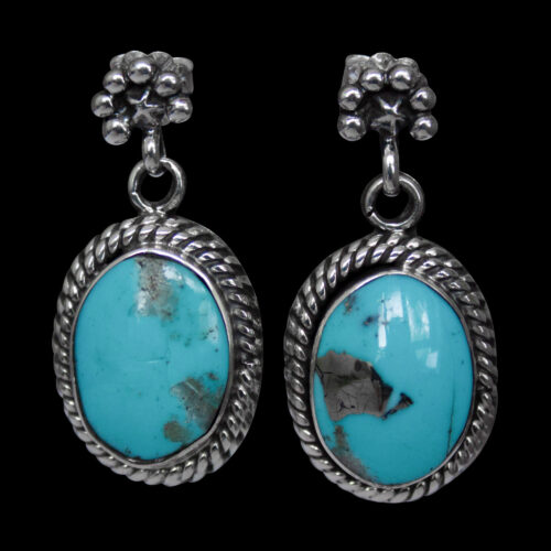 Sheena Jack Blue Turquoise Earrings